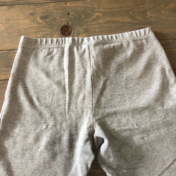 Abercrombie and Fitch Gym Issue gray knit cropped leggings women's size large - Picture 8 of 8